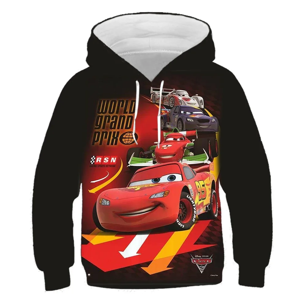 

Disney Mobilize ALL CARS Movie 3D Print Men Women Fashion Oversized Sweatshirts Hoodie Kids Pullovers Cosplay Men's Clothing