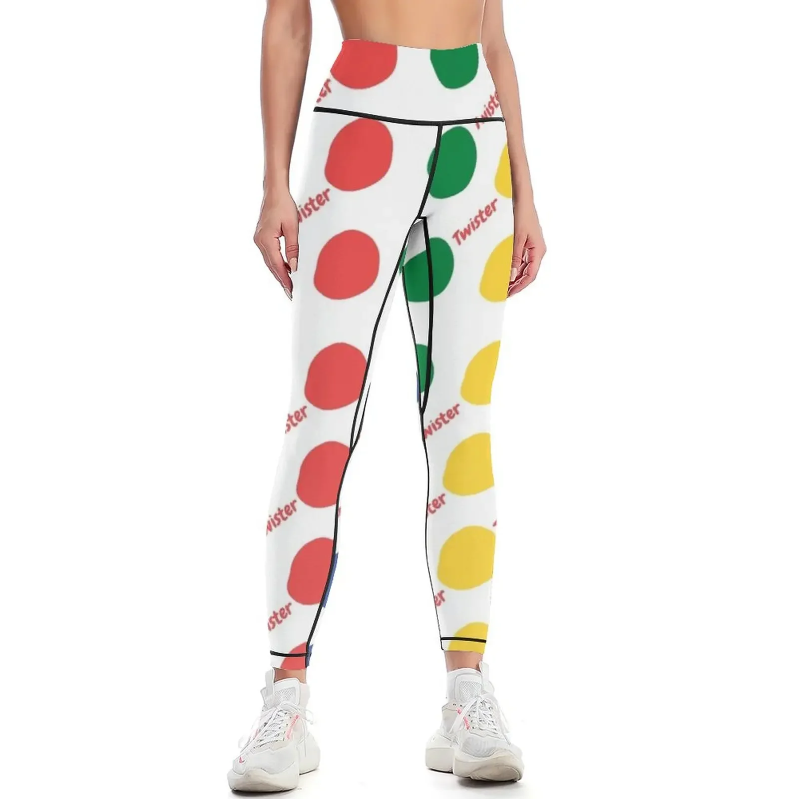 

Twister pattern Leggings Women's tights Fitness clothing workout clothes for gym's clothing Womens Leggings