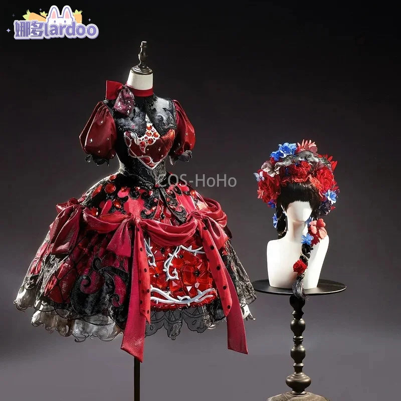 الهوية الخامس أليس ديروس فتاة صغيرة ملكة جمال طبق الرمان لعبة البدلة فستان رائع موحدة تأثيري حلي هالوين #1