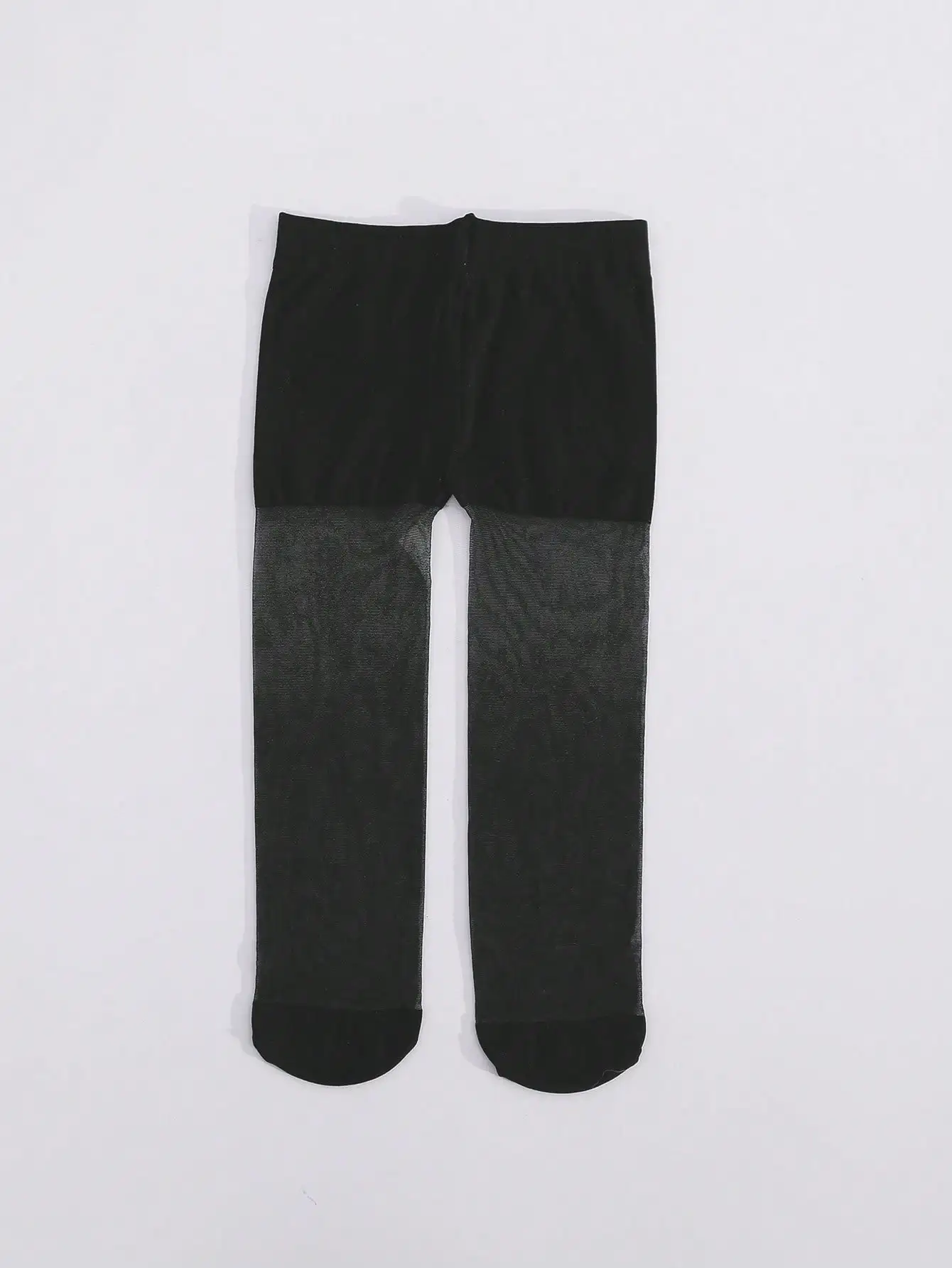 5 Paar modische dünne schwarze Strumpfhosen für Mädchen, durchsichtige Stretch-Strumpfhosen, vielseitige Alltags-Oberbekleidung, elastische Strümpfe für Kinder, Leggings, 2–14 Jahre – Detail 8