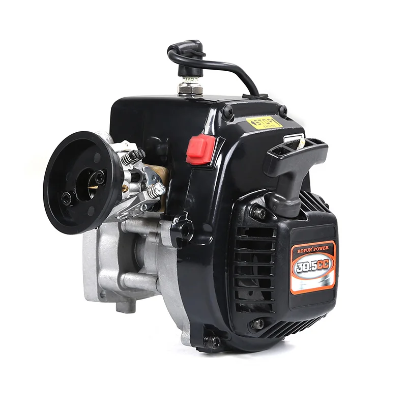 

For Rovan gasoline two-stroke 30.5CC 4 Bolt Motor engine 8000RPM for 1/5 REDCAT LOSI 5IVE-T for HPI Baja 5b 5T KM power