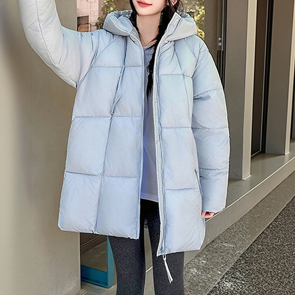 

Повседневная куртка с хлопковой подкладкой и длинными рукавами, стиль с прямыми рукавами, удобный женский топ, модный тренд, без украшения