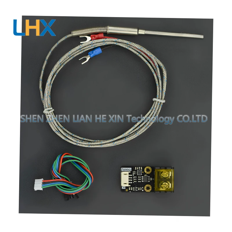 Digital armored K-type high-temperature sensor module (800℃) with I2C interface in stock