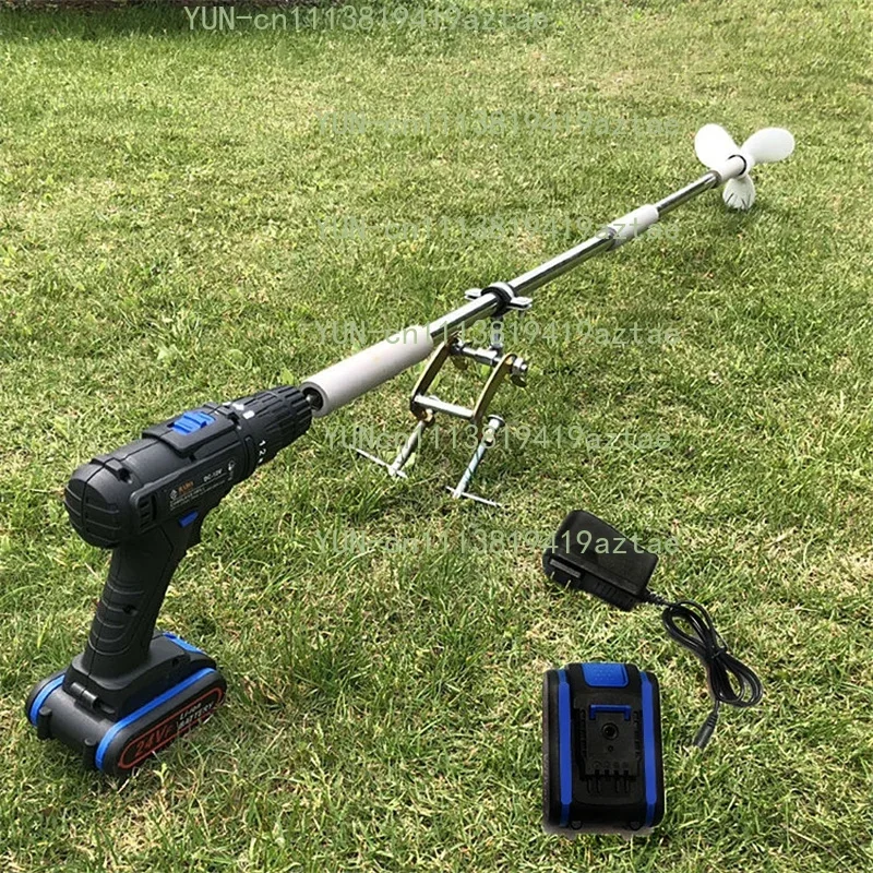 Outboard Engine Thruster Electric Paddling Inflatable Boat Lithium Battery Propeller Kayak Inflatable Boat Paddle Machine