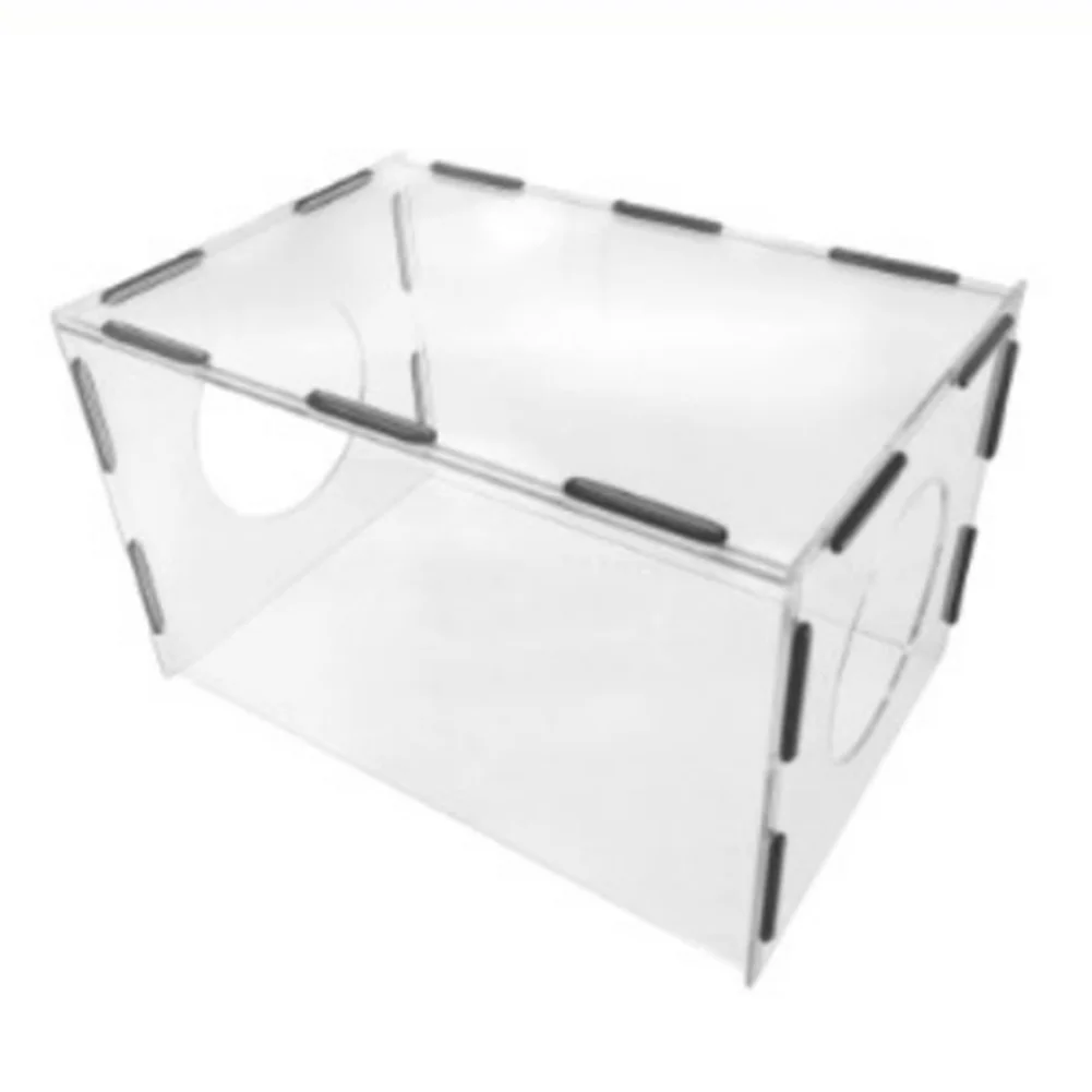 

Grinding Parts Grinding Dust Box 200x180x300mm Detachable Design Transparent Wear Resistant Polishing Or Buffing