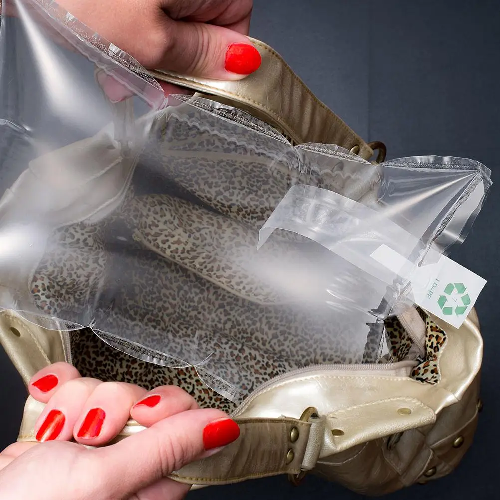 50 Pcs Inflatable Air Bags Multi Use Packing Pillows Packaging Pouches Anti Crash Air Pillows Logistics PE Film