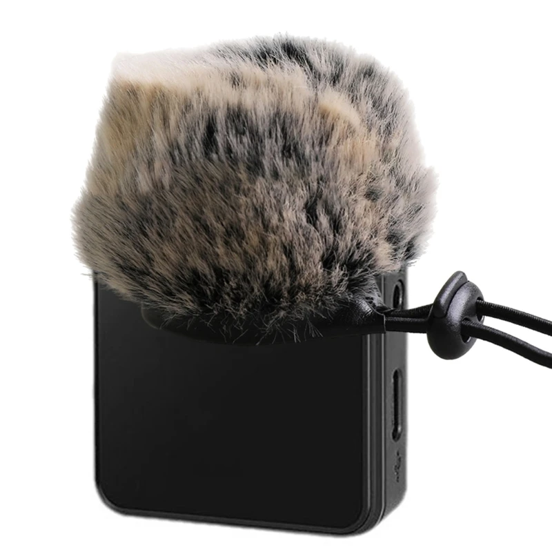 XYST1M 마이크용 Stylishs 인공 털 앞유리로 녹음 개선