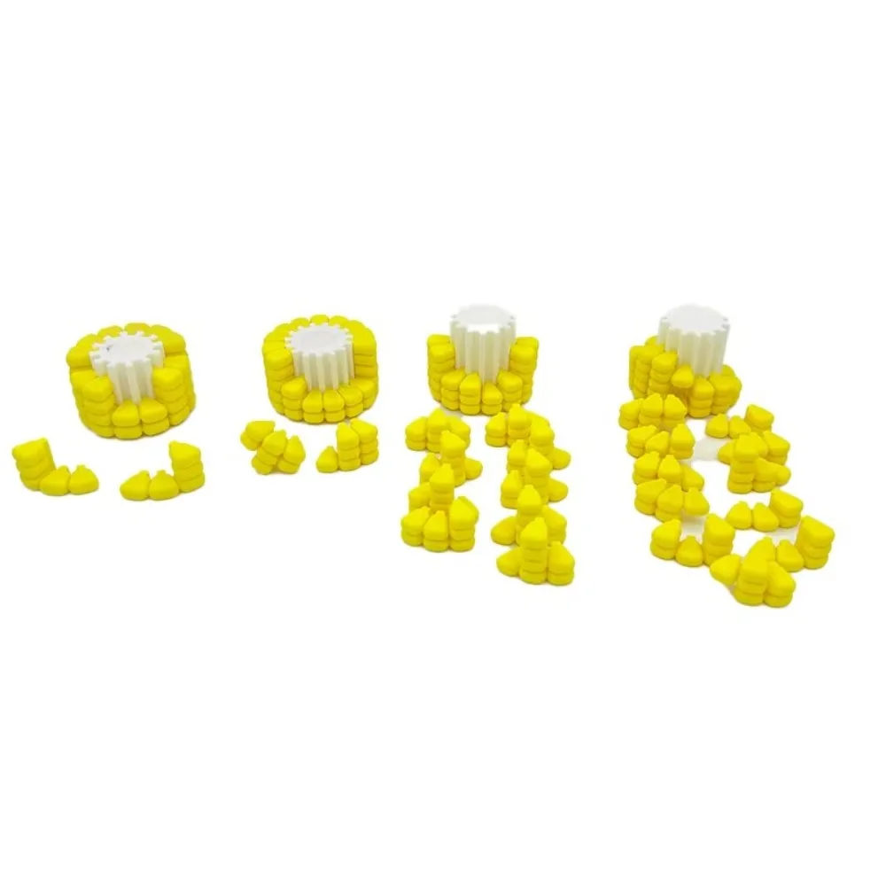 Creative DIY 3D Corn Puzzle Intelligence Cylindrical Sliding Blocks Decompression Building Blocks Magic Cube