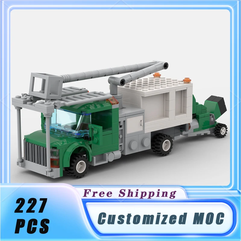 Classical City MOC Engineering Construction Vehicles Building Blocks Model Bricks Assemble Display Children\'s Toys Gifts