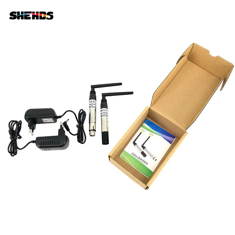 DMX512 Wireless Receiver or Transmitter 2.4G Wireless for Par Light Moving Head Light LED Stage Light