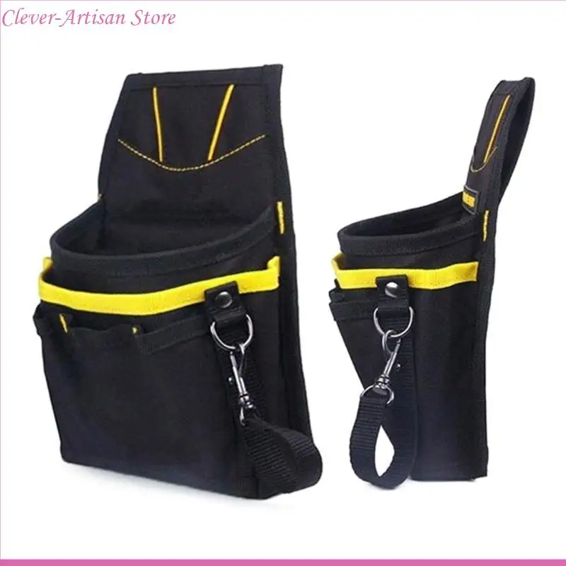 E06B Oxford Tool Pocket Belt Bag Small Pocket Tool Bag حقيبة عمل محترفة محترفة من فني الكهرباء