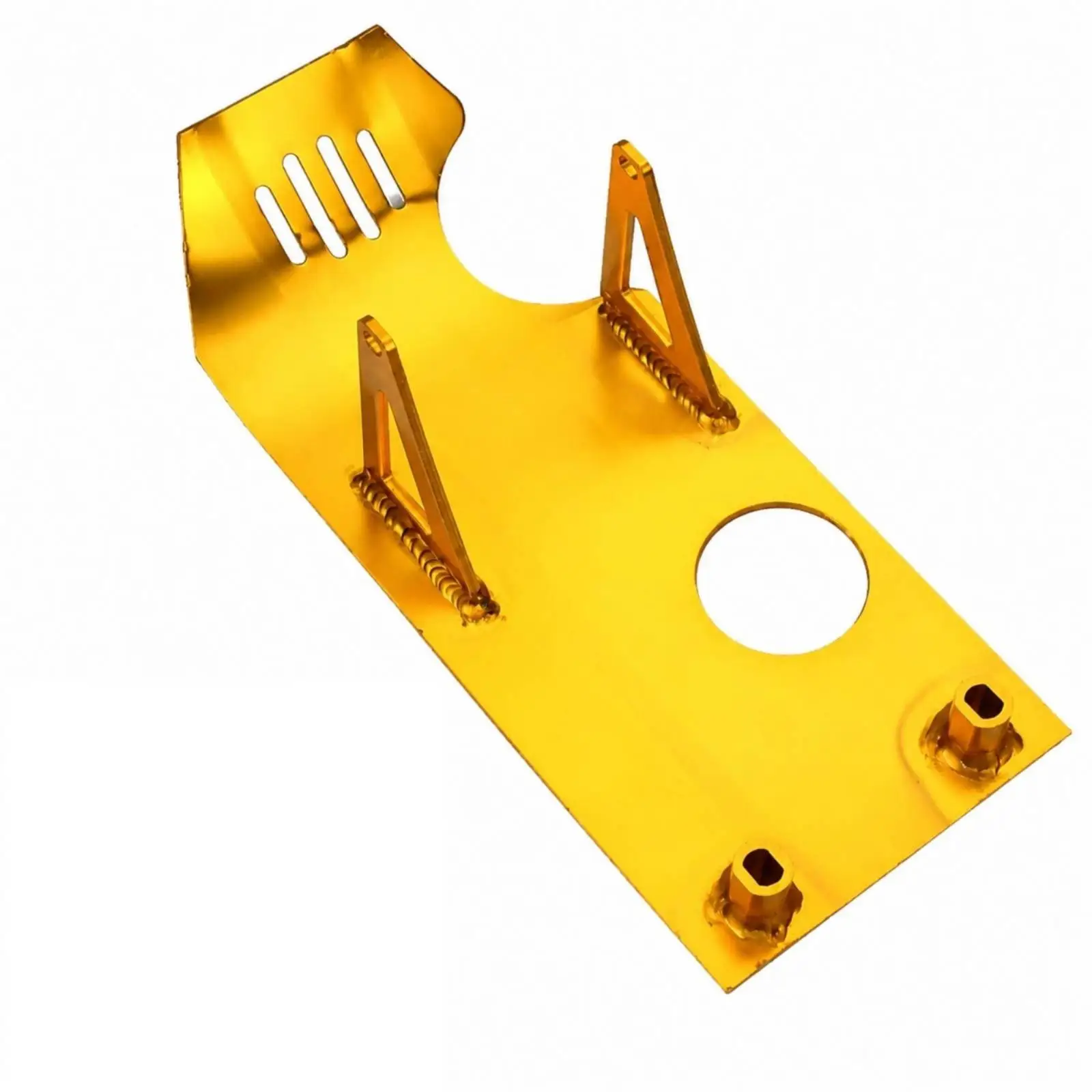 Aluminum Alloy Motorcycle Skid Plate Lightweight Skid Plate off-Road Motorcycle Underbody Protect Ventilated Slim