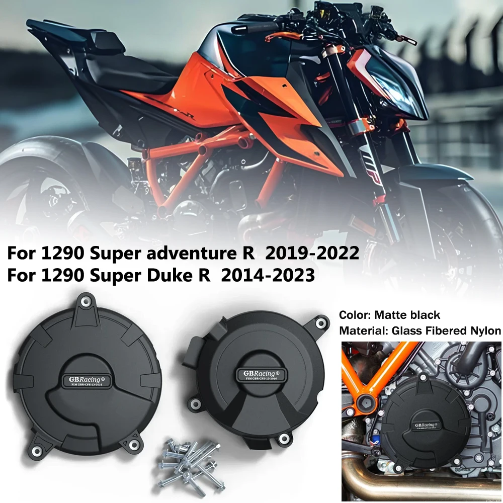 

for KTM 1290 Super Duke R GT 2014-2023 1290/Super Duke Advanced S R 2019-2022 GBRacing Engine Protective Cover