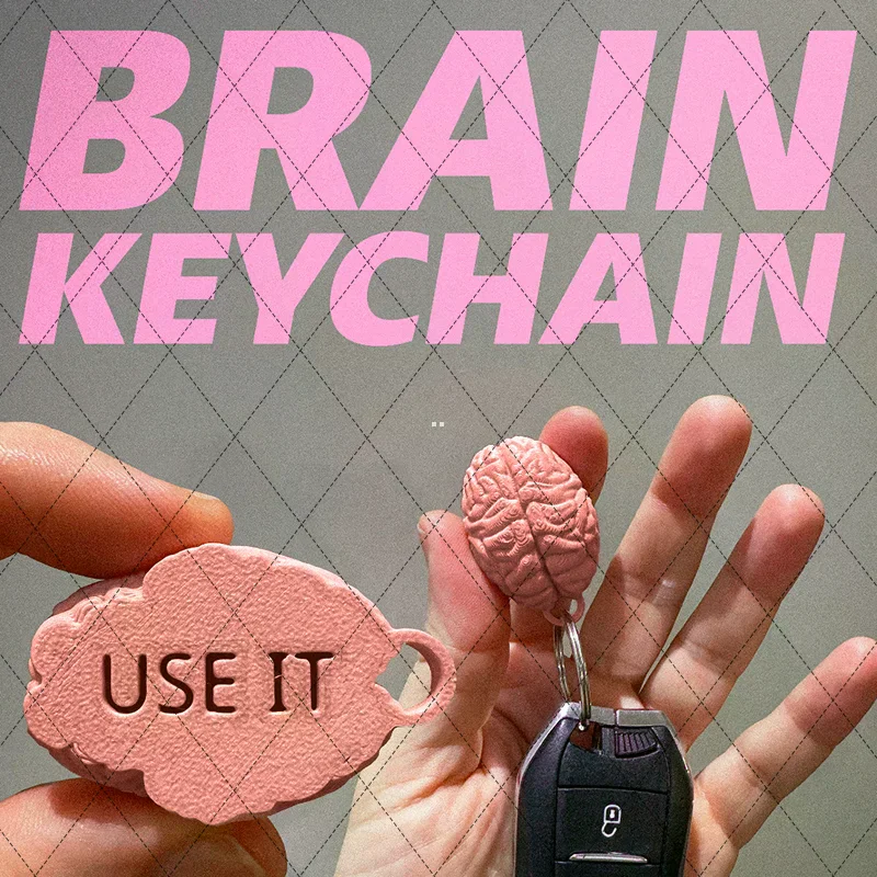 Brain Bro Funny Desk Decor Brain Sculpture With Movable Joints Quirky Brain Companion Gift Home Office Party Pranks Decor