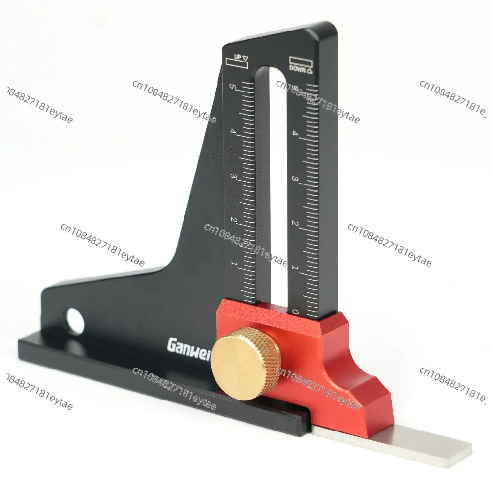 Table saw measuring ruler height gauge depth height ruler electric circular saw engraving machine saw table trimming machine