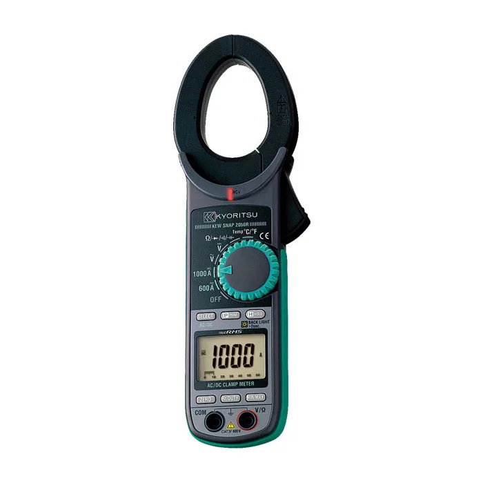 

Kyoritsu 2056R True RMS AC/DC Digital Clamp Meter, 1000A/600V