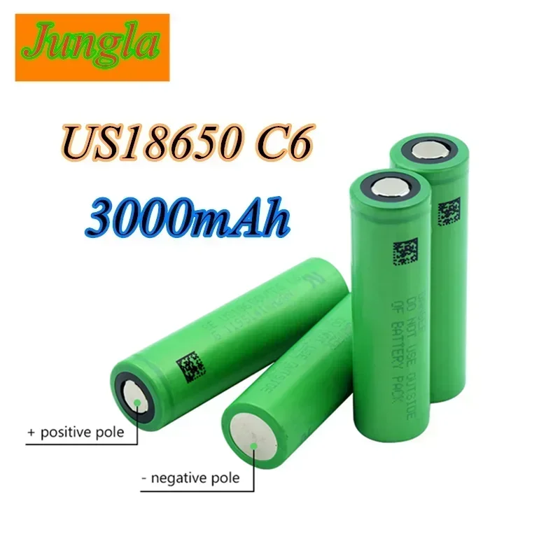 

2024 original 3.7V 3000mAh lithium-ion 18650 battery suitable for UsVtc6 20A Sony toy tool flashlight