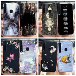 For Samsung A9 2018 Case SM-A920F Silicone Cover Cute Astronaut Phone Case For Samsung Galaxy A9 2018 A920F Funda A9s Back Cover