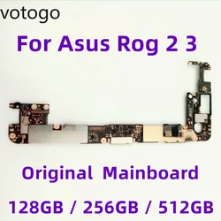 Origina Mainboard For Asus Rog Phone 3 2 1 ROG3 ZS660kl / I003DD Unlocked Main Logic Board Circuits Work 256/512GB Motherboard