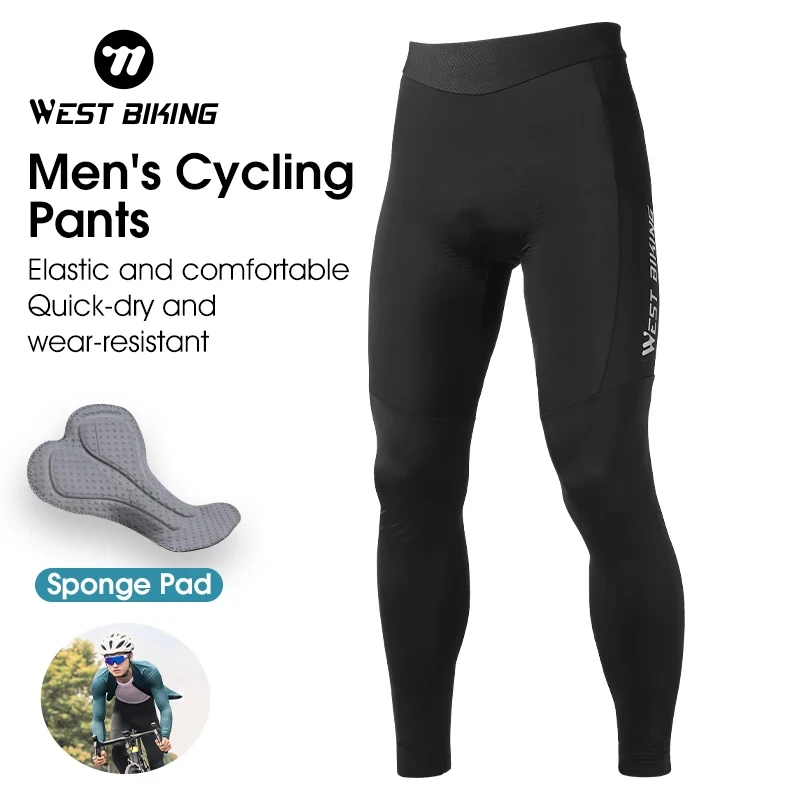 WEST BIKING Men's Cycling Pants Lightweight Quick Dry Breathable Bicycle Pants Outdoor Sports Running Climbing Trousers For Men