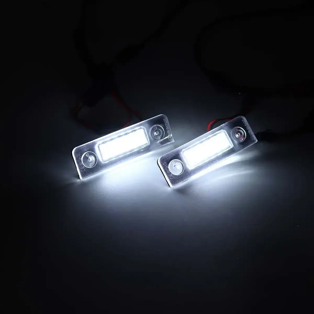 Car LED Number License Plate Light 2Pcs/set For Skoda Octavia 2 Facelift 2009 -2012 Facelifted 2003-2012 Roomster 5J 2006-2010