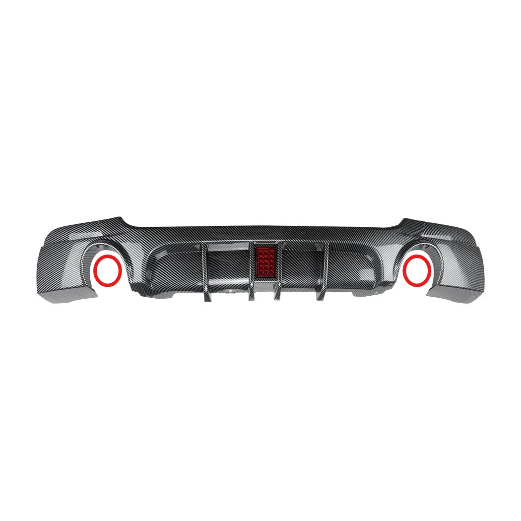 Achterbumperlip voor BMW 3 Serie Coupé E92 E93 2006-2013 voor M Sport MP Style Diffuser Splitters Spoiler Bodykit Exterieur