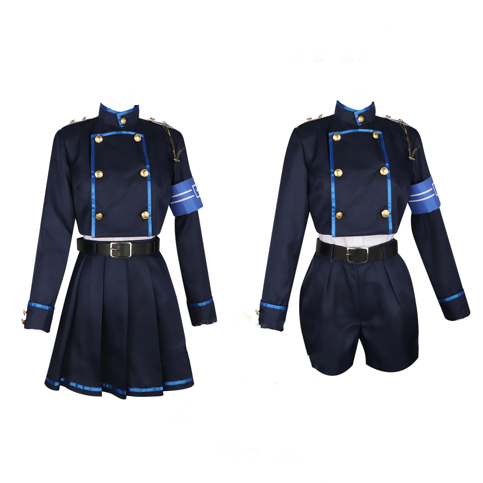 

Railway New School cosplay costume, the same style as Railway Twins cosplay anime stage performance costume