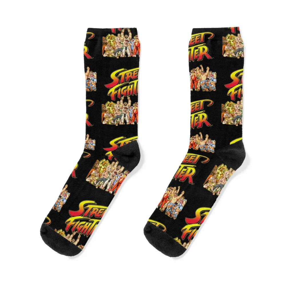 

Street Fighter retro game Socks moving stockings funny gifts compression japanese fashion Socks Female Men's