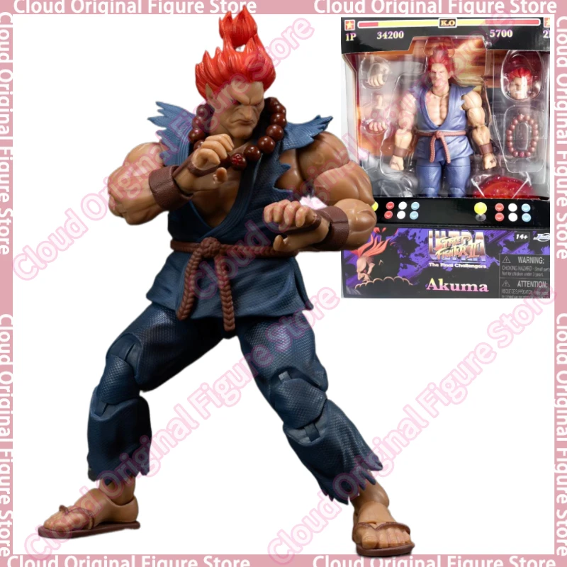

В наличии: 100% Оригинальная коллекционная фигурка Akuma из серии Street Fighter от Jada Toys, масштаб 1/12, модель для хобби.