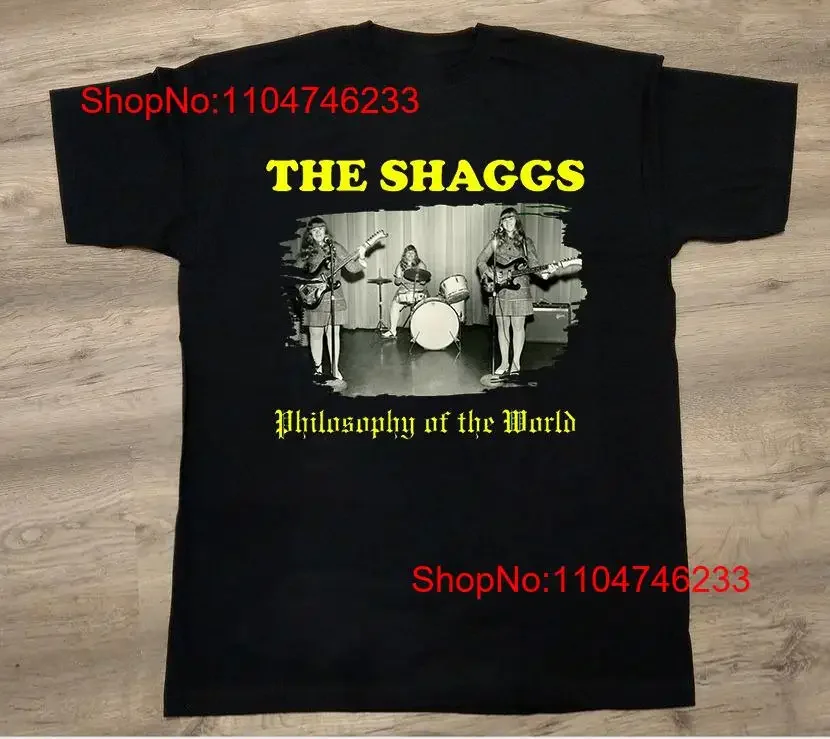 T-shirt en coton The Shaggs Philosophy of World, S à 5XL MI440, haut délavé vintage pour un usage quotidien, étiré, confortable et élégant