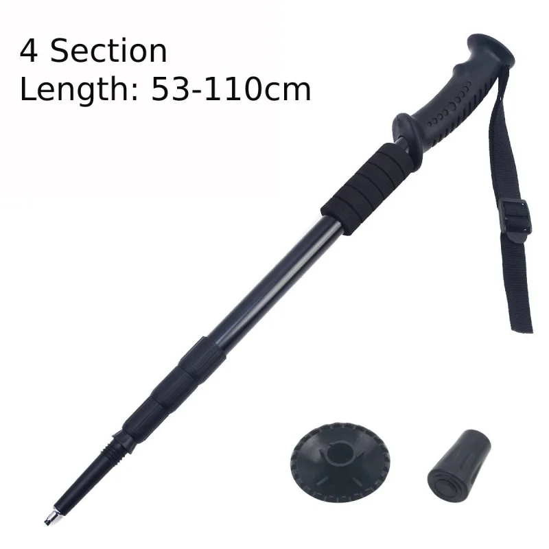 

Outdoor Telescopic Trekking Poles Lightweight Aluminum Hiking Pole Men Women Camping Mountaineering Backpacking Trip Cane