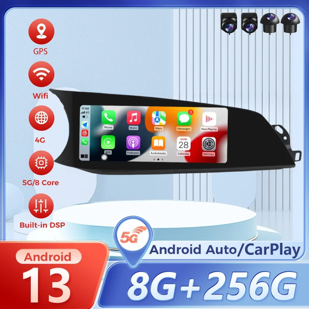 

Multimedia Video Android 13 For Alfa Romeo Stelvio Giulia Ram 2017-2020 GPS Navigation Car Stereo Player Head Unit Android Auto