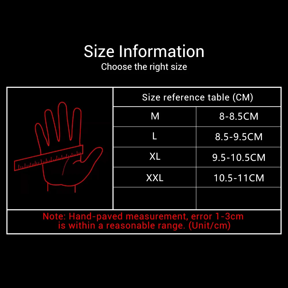 Winter Motorcycle Gloves Leather Motocross Full Finger Protective Gloves Touch Screen Motorbike Riding Gloves Non-slip M-2XL