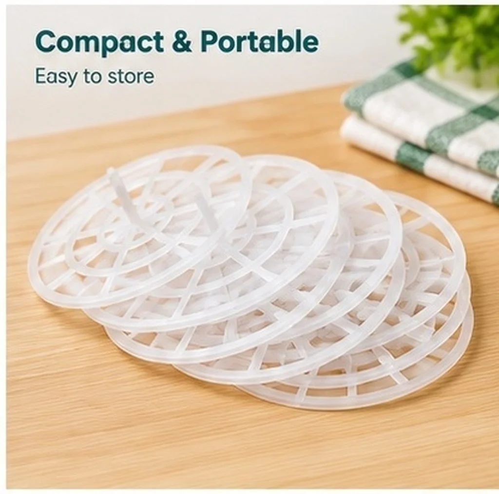 5Pcs Fermenting Weights Plastic Jar Press Tool Multi Functional Pickle Fixer for Jar Fermentation Supplies