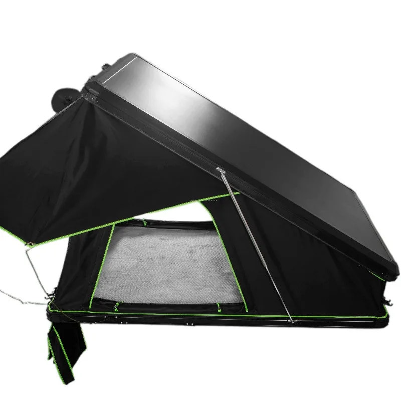Car camping tent roof aluminum triangle Suv small hard shell aluminum roof tent