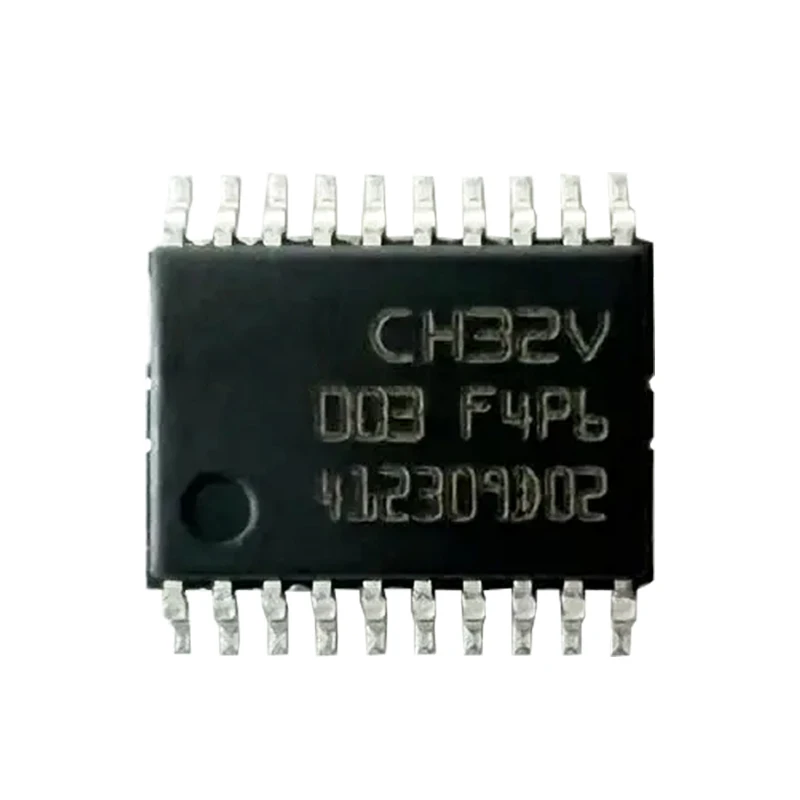 5/10/20PCS CH32V003F4P6 TSSOP-20 CH32V003 32V003F4P6 Microcontroller New Good Quality