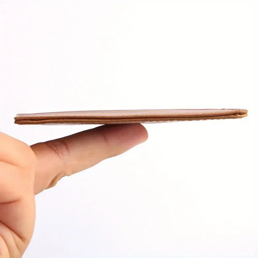 Genuine Leather Wallet, Wax Leather, Credit Card Holder, Vintage Cowhide Coin Purse, Wallet