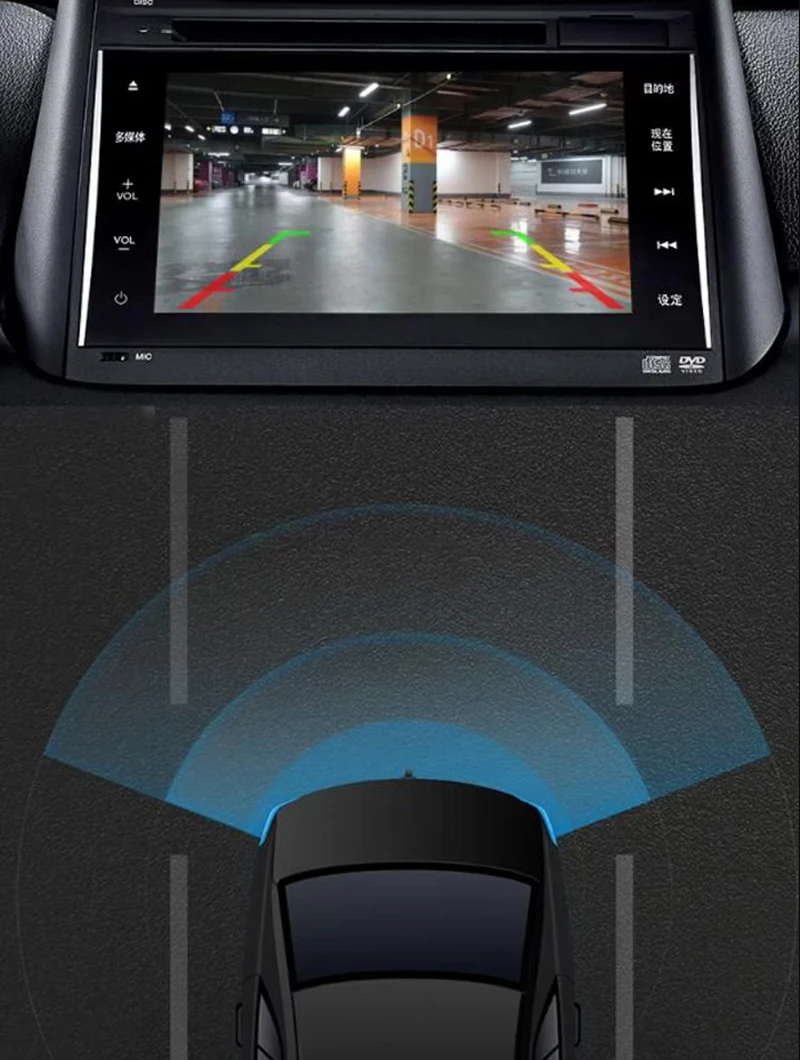 

BigBigRoad For Hyundai Santa Fe Azera IX25 2013 2014 2015 Vehicle Wireless Rear View Parking Camera HD Color Image Waterproof