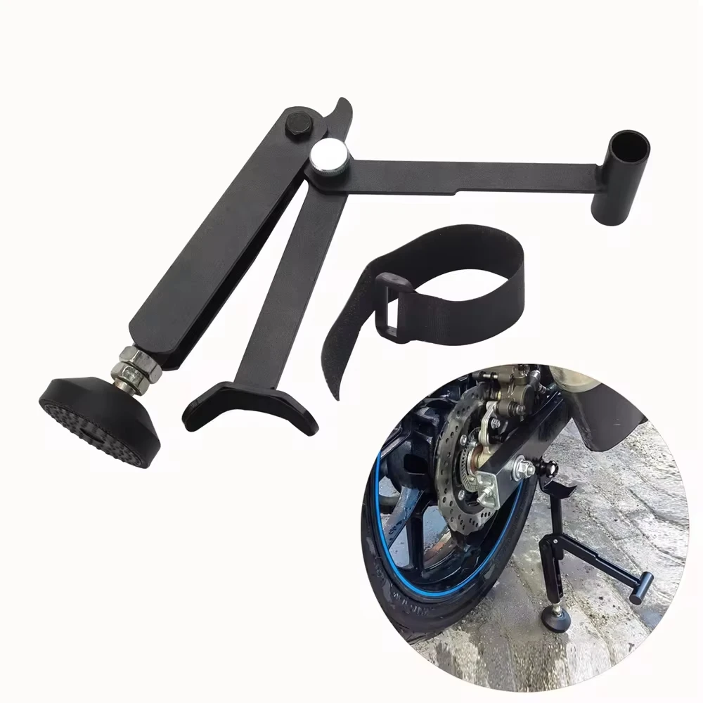 

Motorcycle Folding Lifting Support Frame Foldable Heavy Lift Stand Stable Crane Frame For Motorcycle With Upgraded Armrest