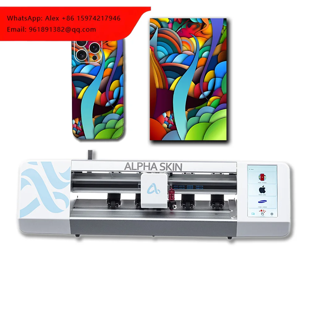 

Automatic High-Speed Cutting Machines For Mobile Phone Tablet Laptop Skins For Hydrogel Film And Screen Protector