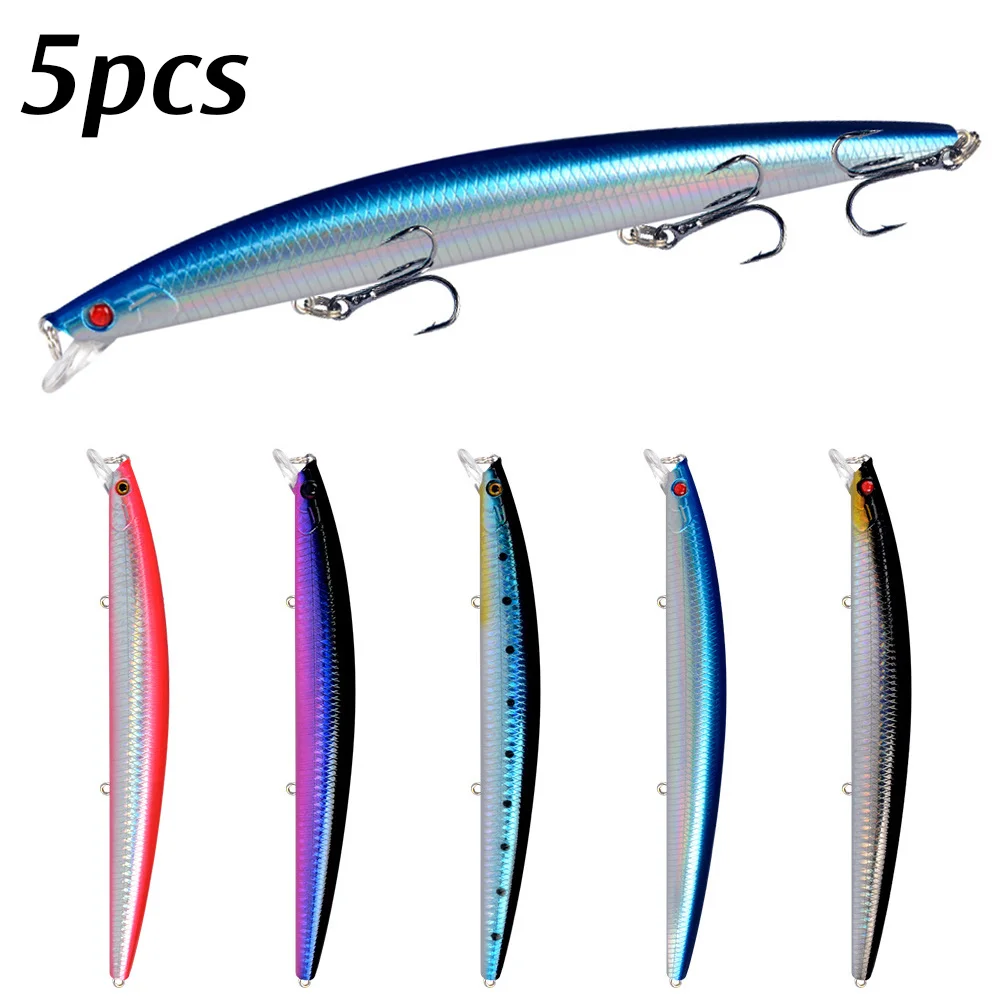 

5 шт., рыболовные приманки для гольяна, жесткая приманка для рыбалки, воблеры Isca, искусственный морской воблер Pesca, приманки для плавания Isca