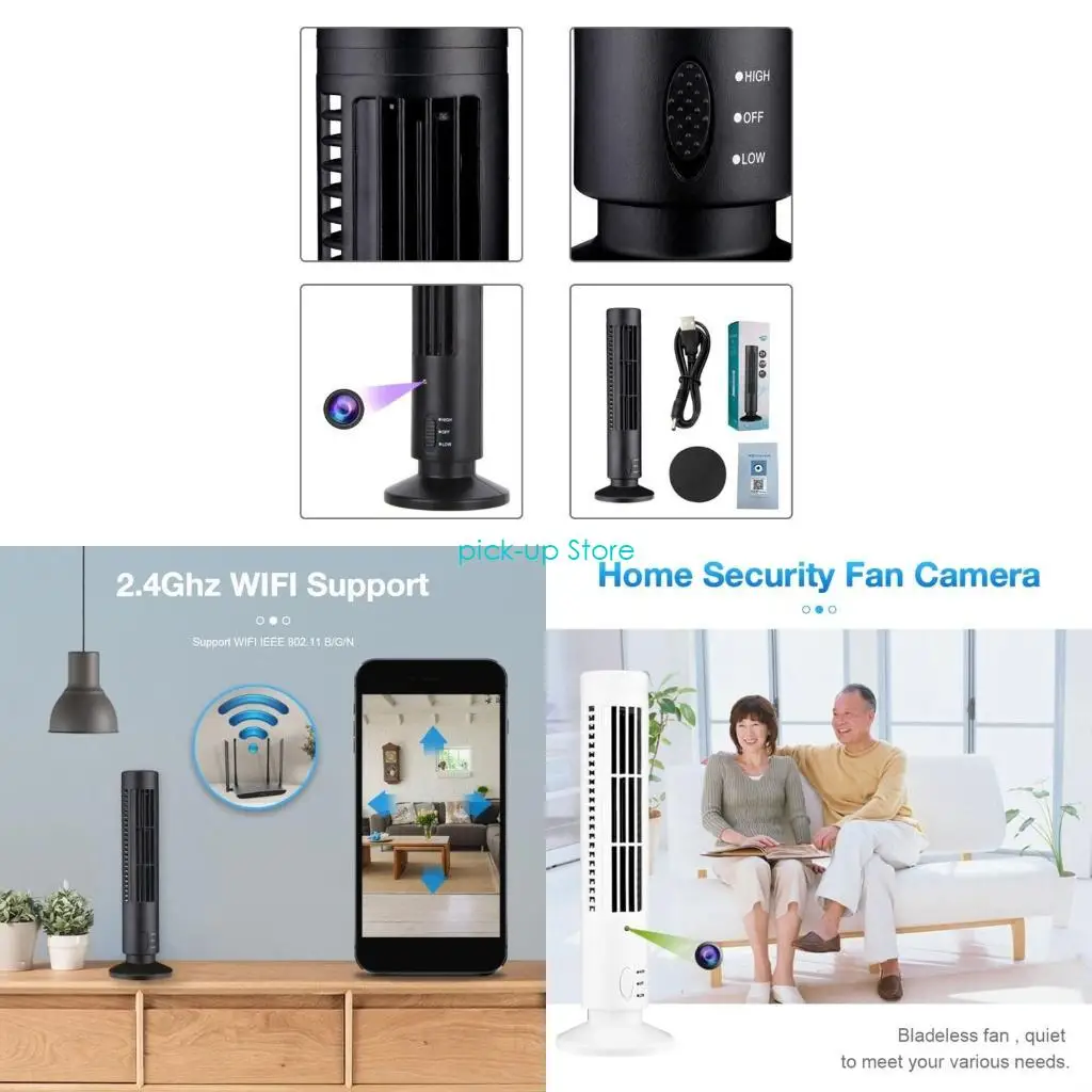 

Миниатюрная камера вентилятора Q5WA контролирует дизайн пульта дистанционного управления WiFi 1080P