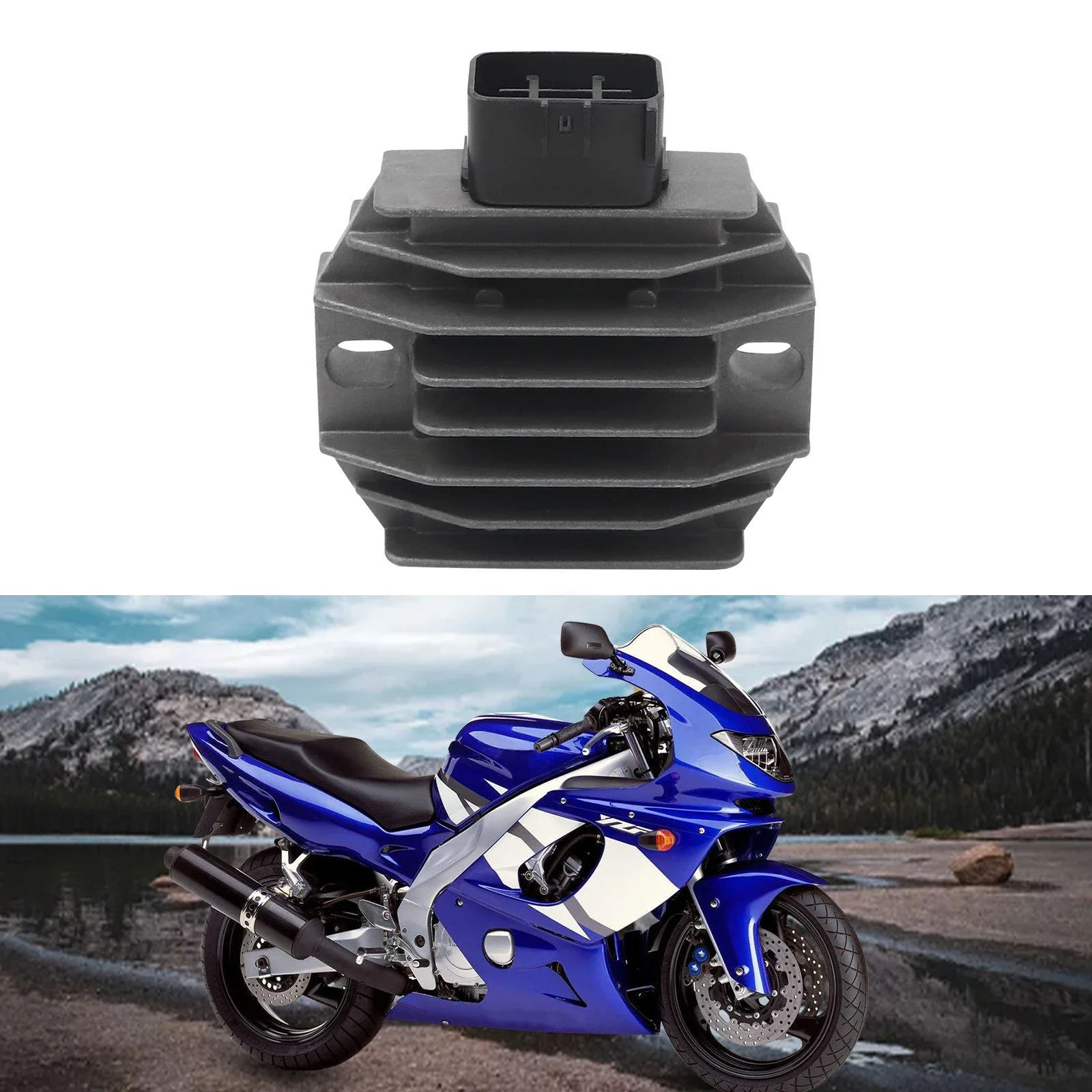 FLYPIG SH640E-11 5BN-81960-00 Regulator Napięcia Prostownik 12V do Yamaha YFM 600 400 250 oraz Honda TRX400EX Części Silnikowe — zdjęcie 5