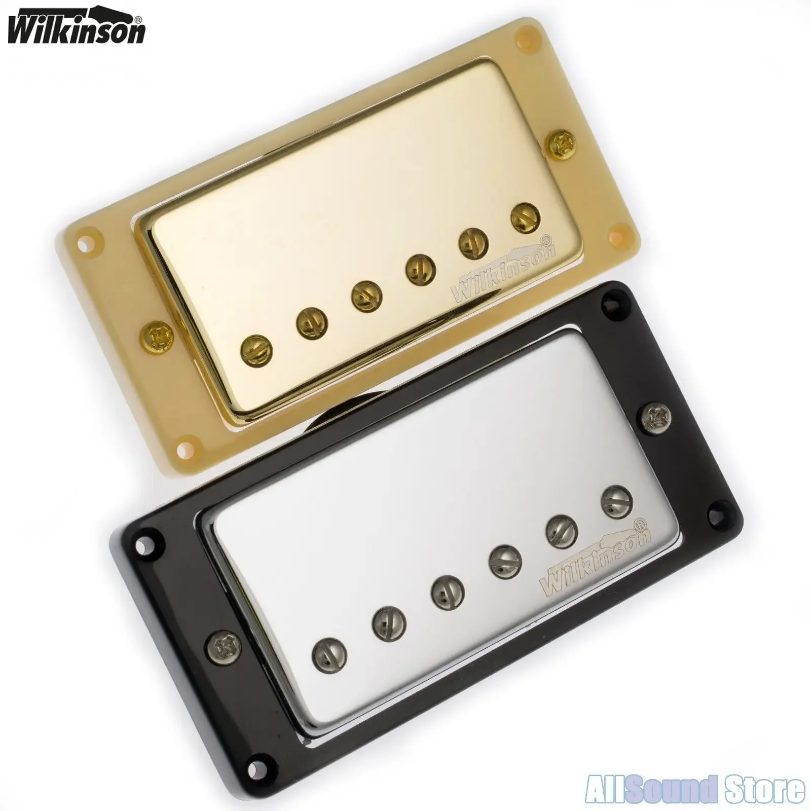 

Wilkinson WVC Alnico V Humbucker Pickups Neck/Bridge Set Guitar Pickups Made in Korea