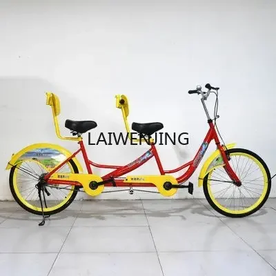 LYN tourist attraction sightseeing car couple two parents with baby exercise bike