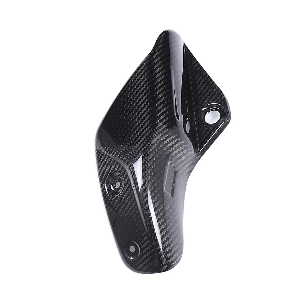 

For Yamaha MT-10 FZ-10 MT10 FZ10 2016 2017 2018 2019 2020 2021 Real Carbon Fiber Exhaust Cover Motorcycle Accessories Fairing