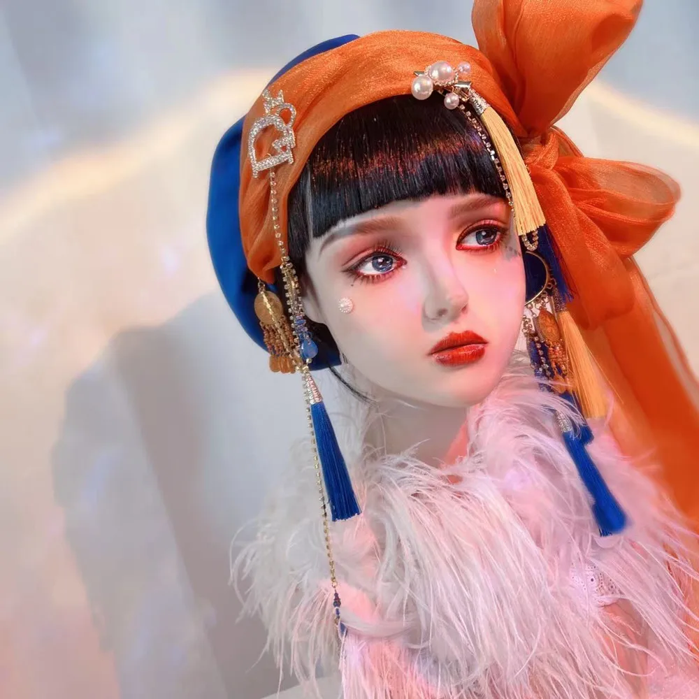 Beautiful Stage Performance Model Headwear Studio Photography Hair Accessories Festival Party Headdress