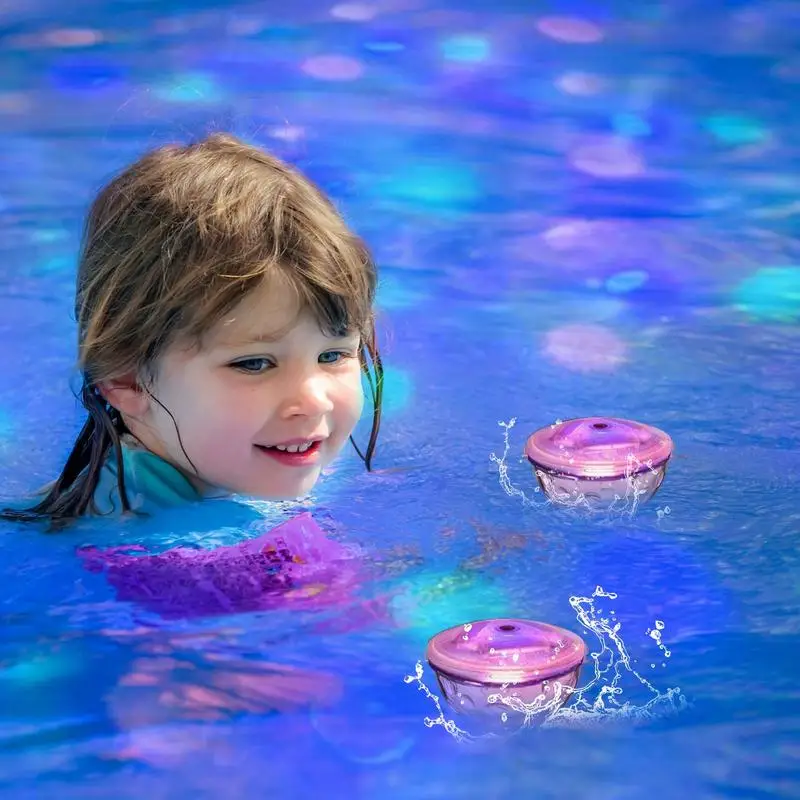 Floating Pool Lights RGB Led Submersible Light Multicolor Underwater Night Lamp Battery Operated Swimming Pool Light for pool