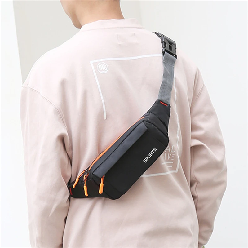 Men Women Sport Waist Pack Fanny Pack Crossbody Wallet Belt Travel Running Bag Fashion Sport Waist Bag Pouch Sports Fanny Bag