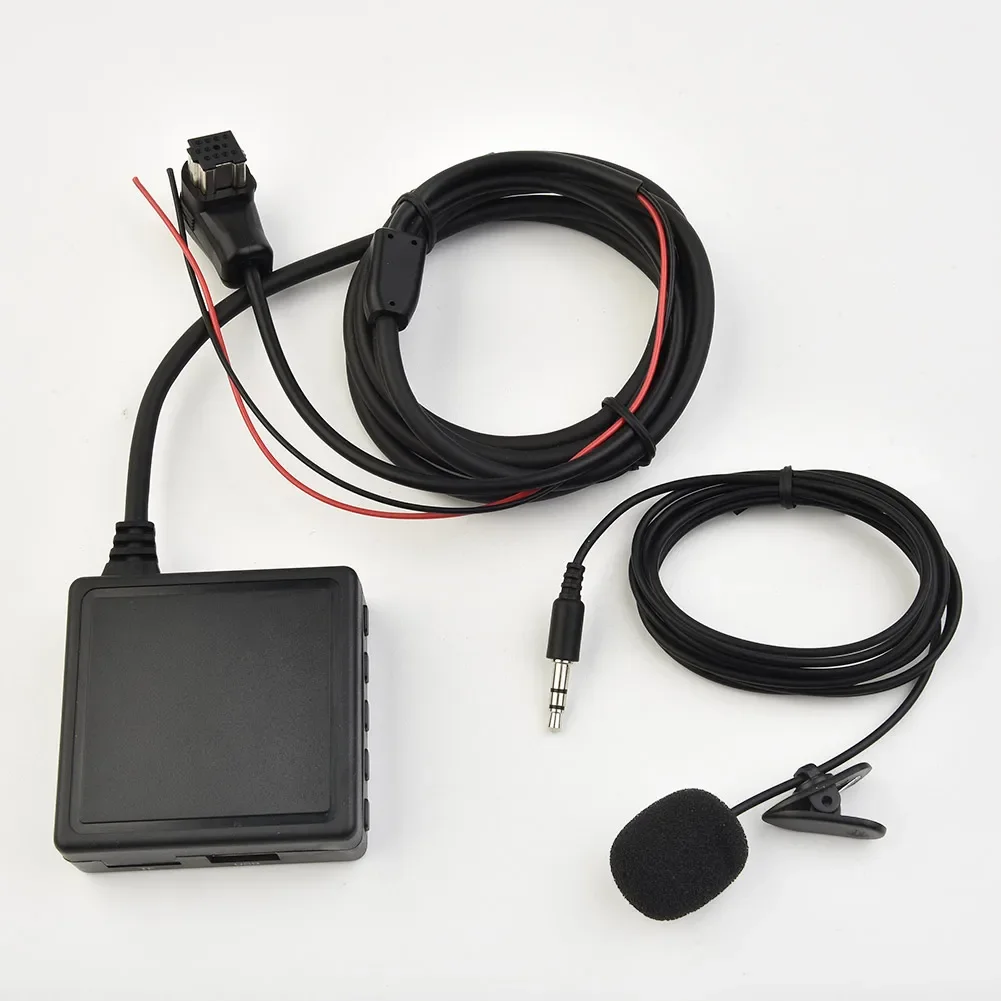 12V BT 5.0 AUX USB Music Adapter MIC Audio Cable For Pioneer Radio IP-BUS P99 P01 Car Styling Replace Accessories